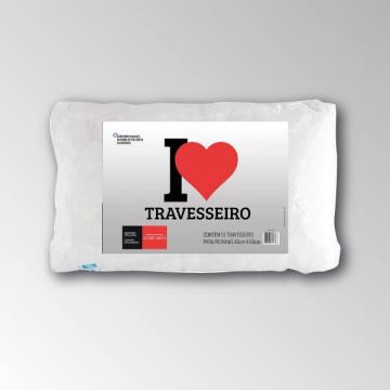 ALMOHADA I LOVE TRAVESSEIRO  FIBRA 45X65CM
