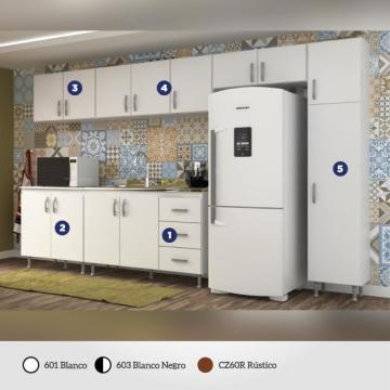 BAJO MESADA 1.20 BLANCO/RUSTICO