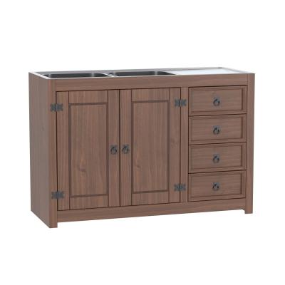 BAJO MESADA 2 PTAS 4 CAJONES