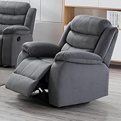 BUTACA RECLINABLE 1 CUERPO BEVERLY GRIS