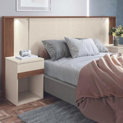 CABECERA BOURBON  C/CAJONES 2PL.ARENA/JATOBA