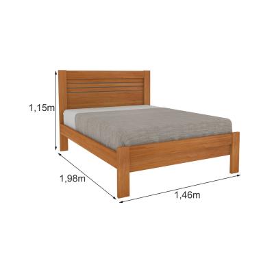 CAMA SAFIRA 2PL. CINAMOMO/CINAMOMO