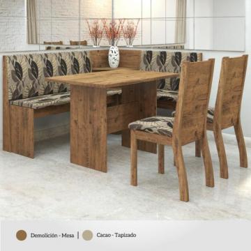 CANTO BIG , COMEDOR ESQUINERO (SILLA BRISA)