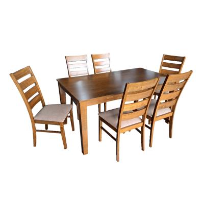 COMEDOR MARTINI  1+6- COLOR WALNUT