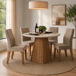 COMEDOR FLER(MESA 36208.133)(SILLA 23142.9615)