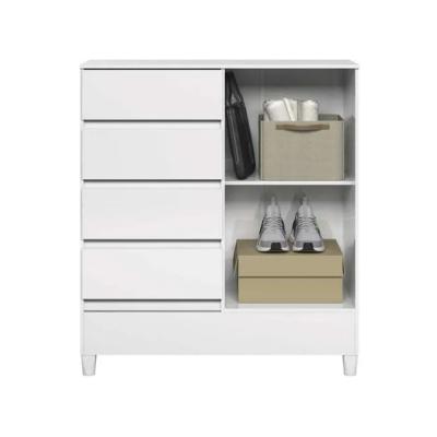 COMODA FIT 1.4 C/PIES COLOR BLANCO