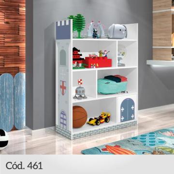 ESTANTERIA CASTELO , COLOR AZUL