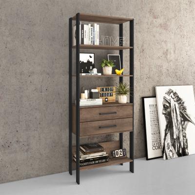 ESTANTERIA 2 CAJONES NG/MIEL (2B)