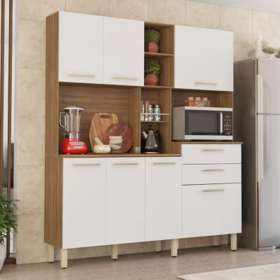 KIT DE COCINA ENCANTO 7P 2 C.- ALMENDRA/BL(2b)