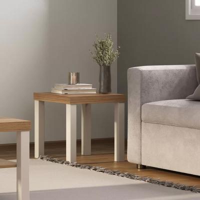 MESA DE CENTRO UP CARVALHO/OFF WHITE