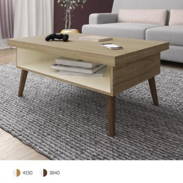 MESA DE LIVING LUCCA CARVALHO/BL