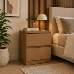 MESA DE LUZ BARI 2 CAJONES JATOBA