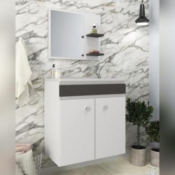 MUEBLE DE BAÑO PALERMO 55 S/PATAS BL/OXXI (3 BULT)