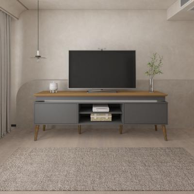 RACKS LUMINA C.LED. CARVALHO/GRAFITO
