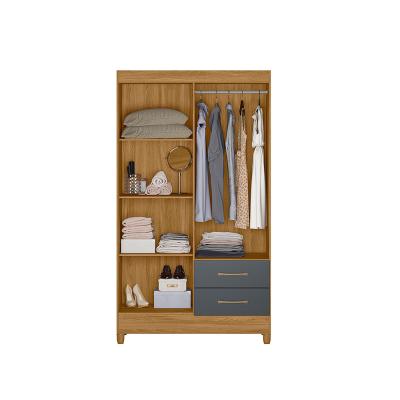 ROPERO CHILE  4 P. 2 CAJ. FREIJO/GRIS