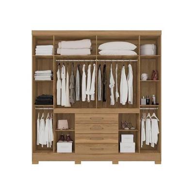 ROPERO NEW REALCE 8P.- ALMENDRA/OF WHITE