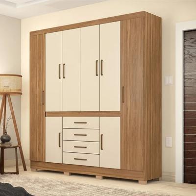 ROPERO NEW REALCE 8P.- ALMENDRA/OF WHITE