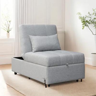 SL1036 SOFA CAMA CALA  1 PL. GRIS
