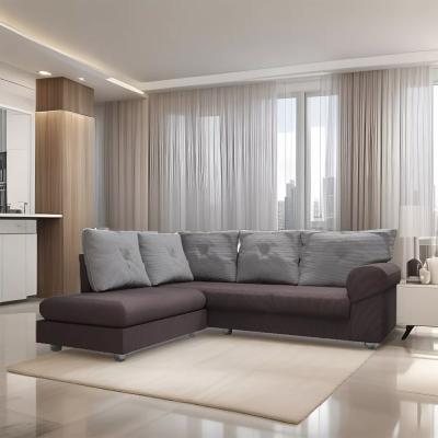 SOFA ESQUINERO MONTEVIDEO MARRON (2B)