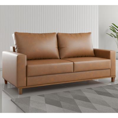 SOFA PALAZO PU DURANGO MARRON 1.8MTS.