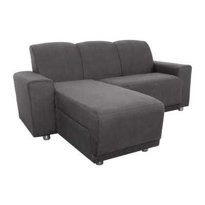 SOFA PLAZA 3C. CHAISE COLOR GRIS