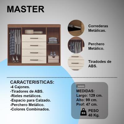 (303)COMODA MASTER  JATOBA/ARENA