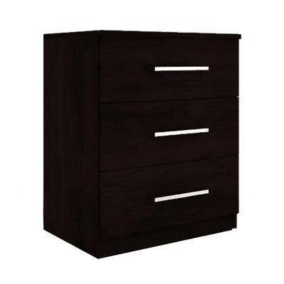 (CP03BL)-MESA DE LUZ 3 CAJ. BLACK